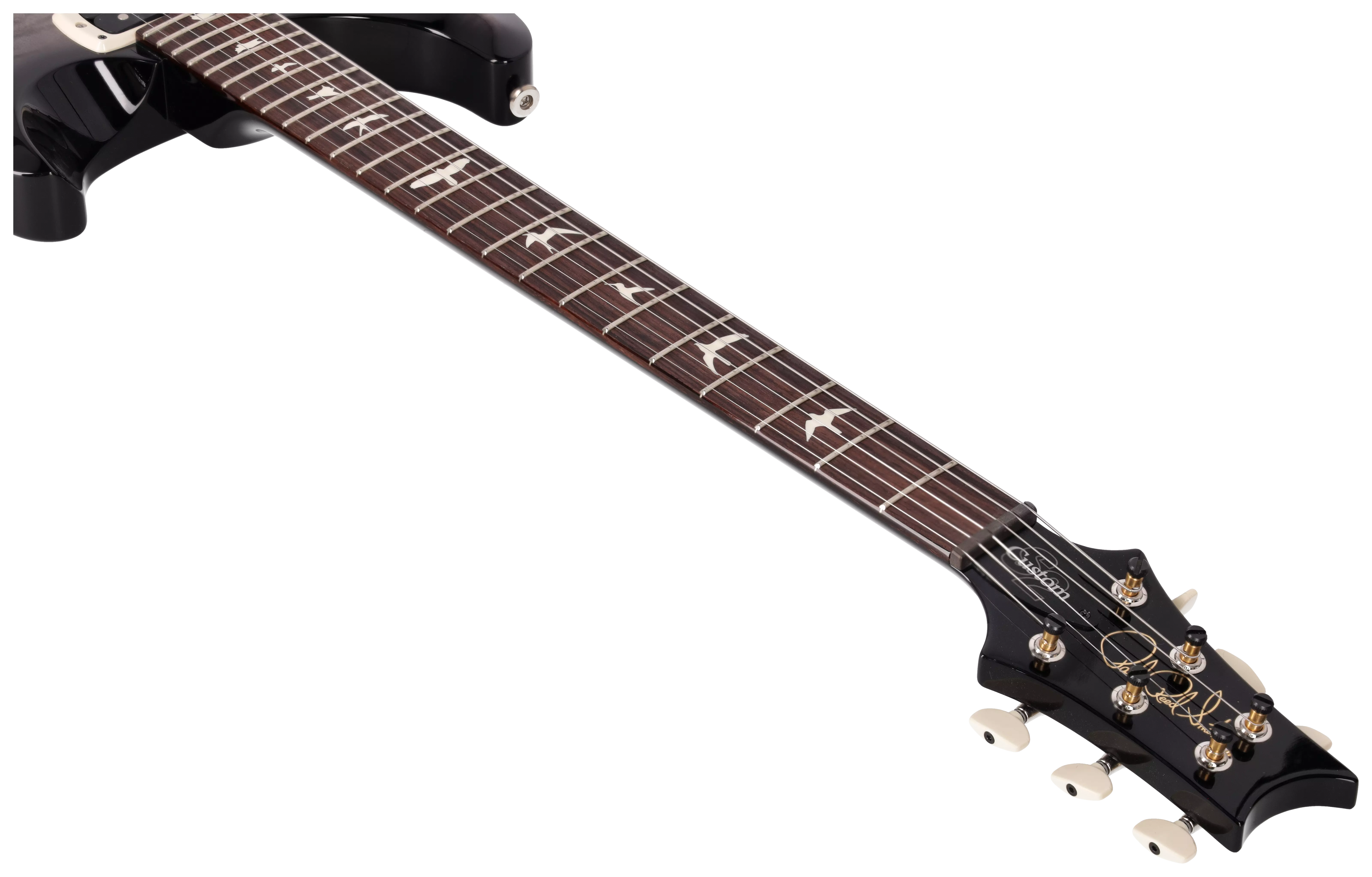PRS S2 Custom 24-08 Faded Gray Black Burst 13