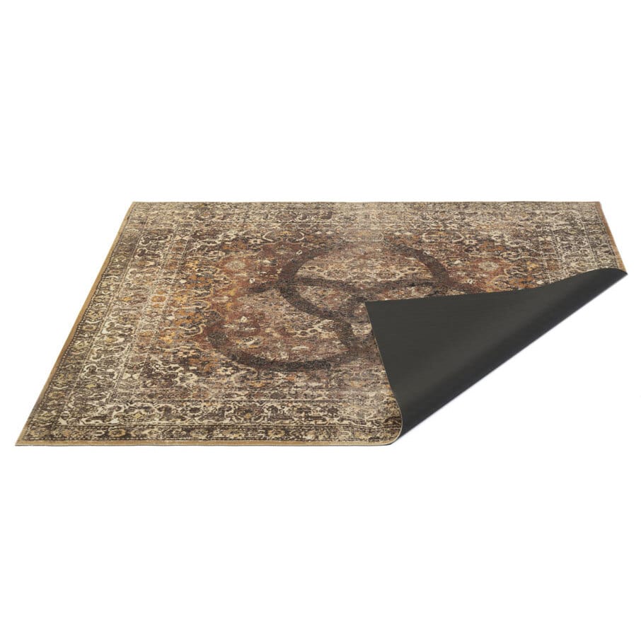 DRUMnBASE 185 x 160 cm Vintage Beige Bonzo Drum Mat