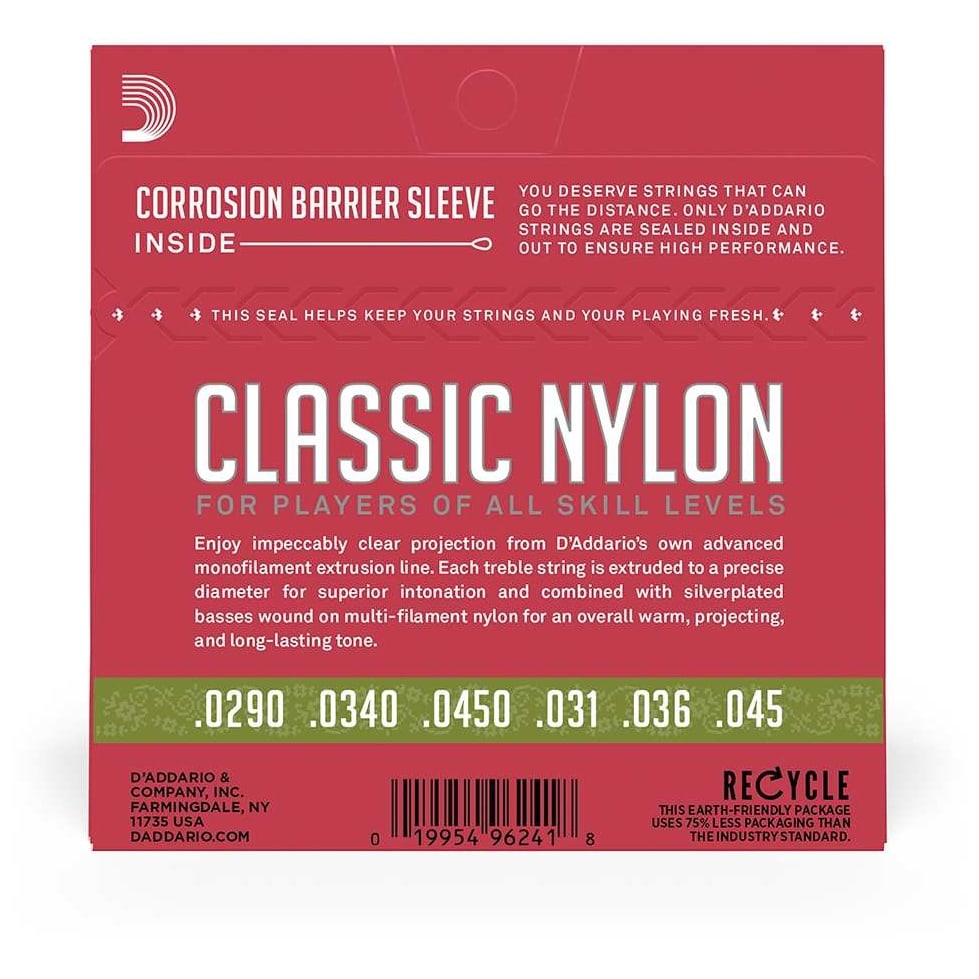 D’Addario - D’Addario EJ27N 1 2 - Student Classical Nylon - Normal Tension 029-045 - 2