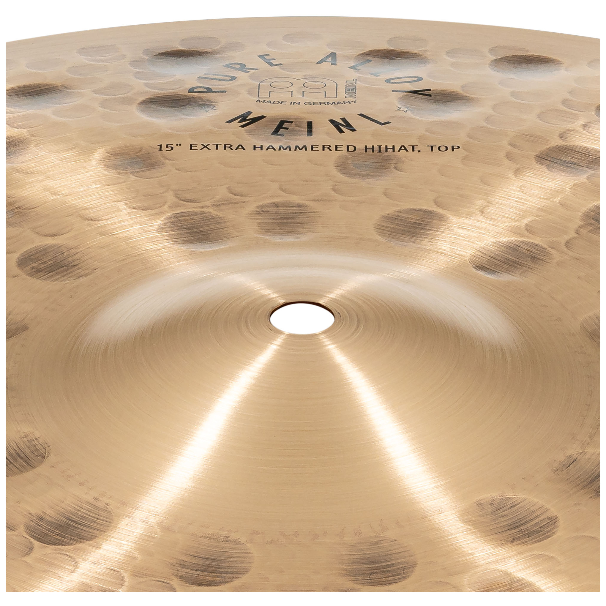 Meinl Cymbals PA15EHH - 15" Pure Alloy Extra Hammered Hihat 6