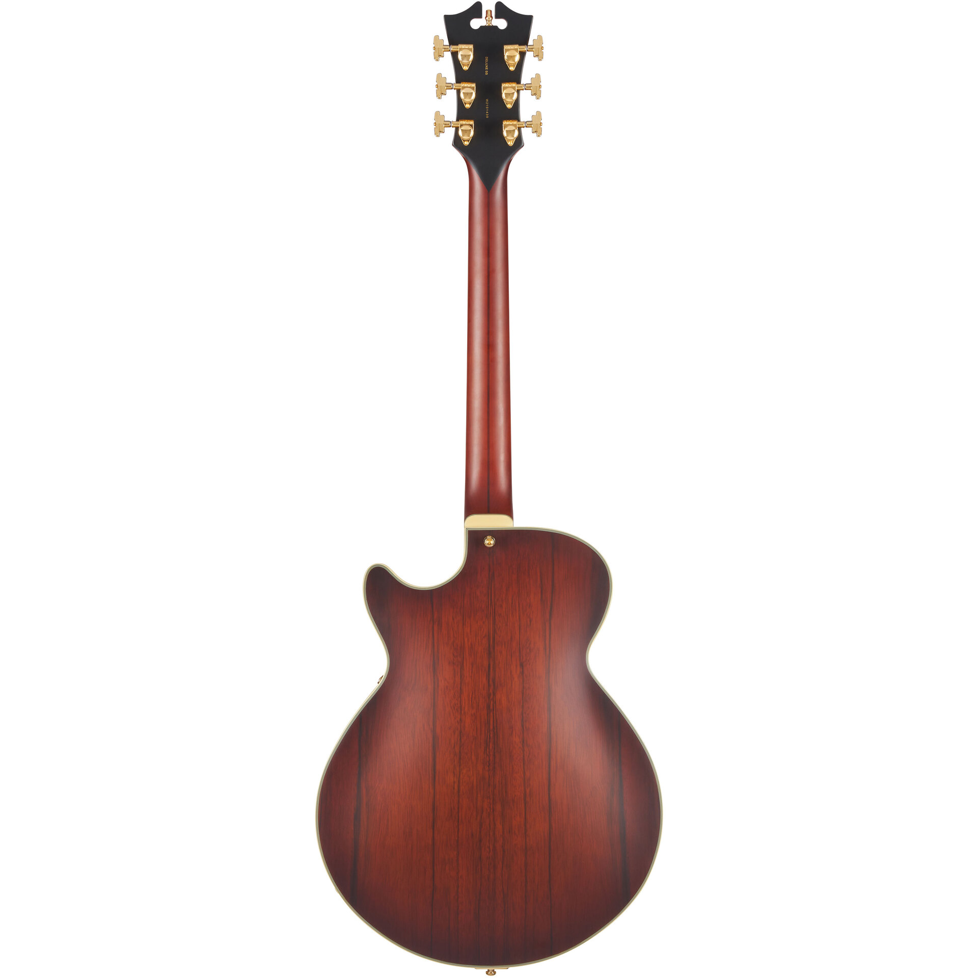 D’Angelico Guitars Deluxe SS Satin Brown Burst 1