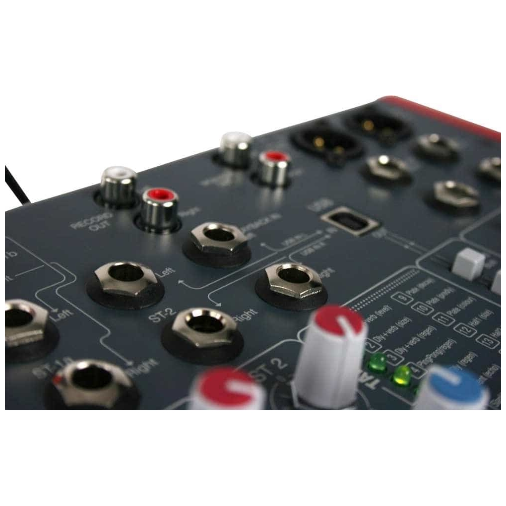 Allen Heath - Allen Heath ZED60-10FX Multipurpose Mixer - 9