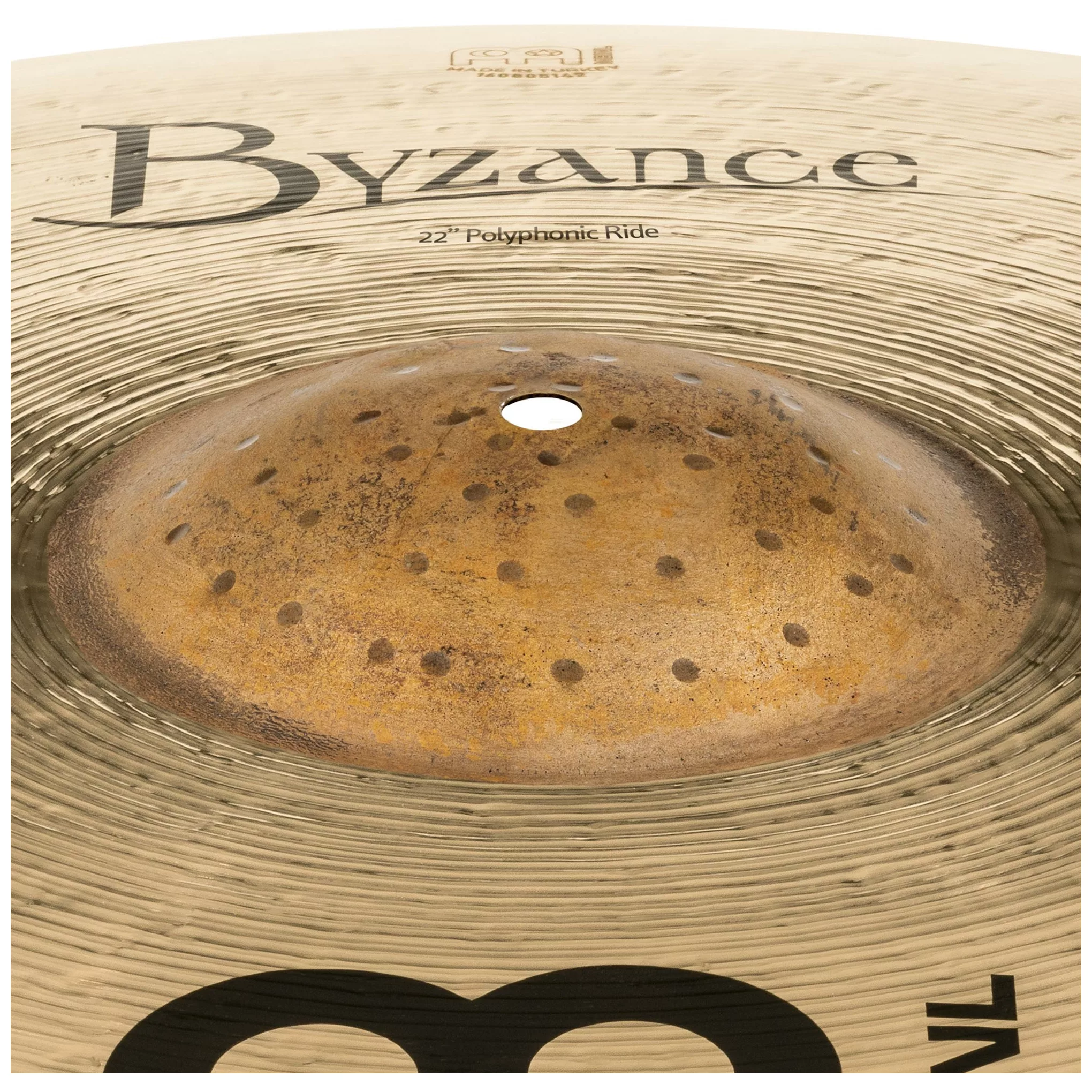 Meinl Cymbals B22POR-B 22" Byzance Brilliant Polyphonic Ride Limited Edition 3