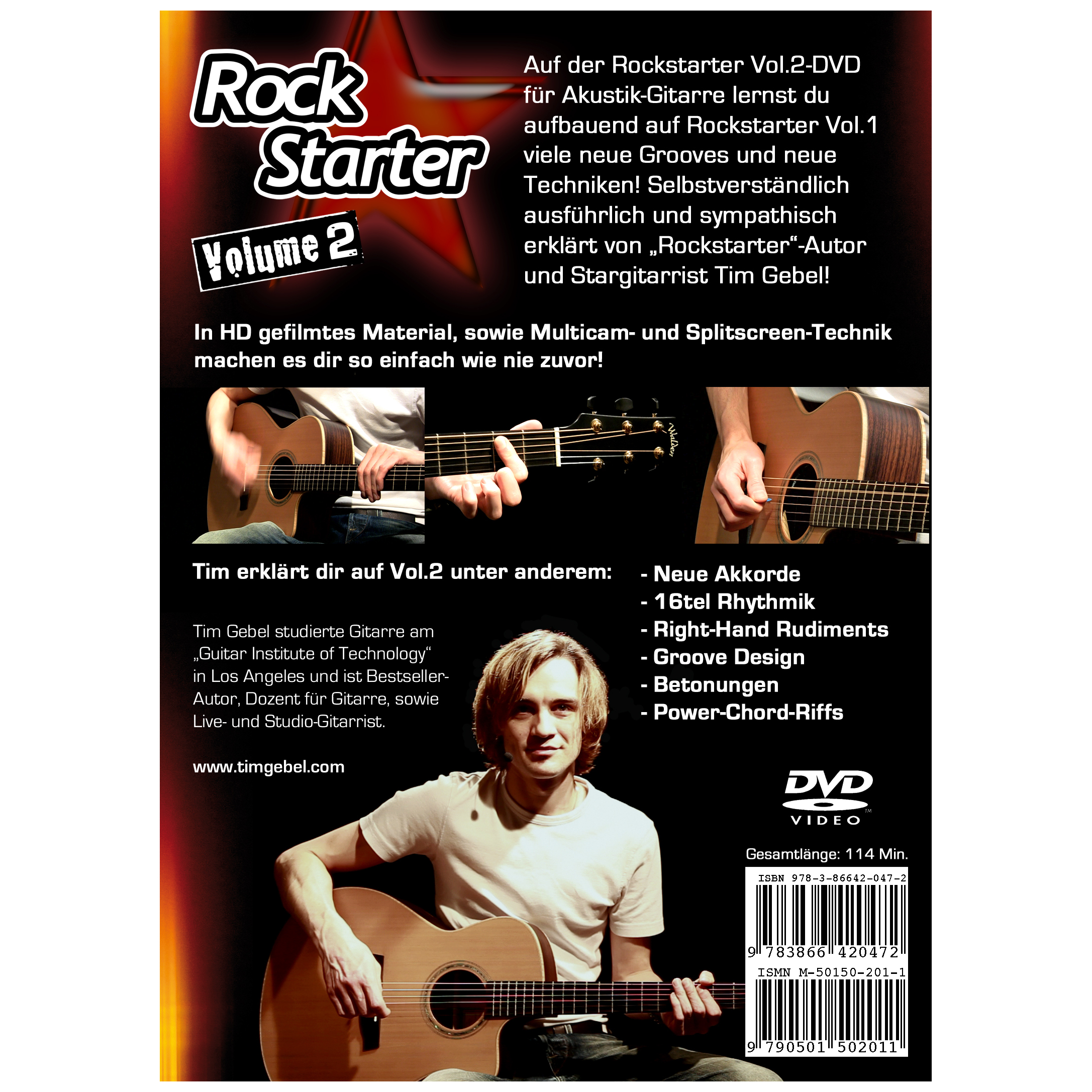 Artist Ahead Rockstarter Vol. 2 - Akustikgitarre - Tim Gebel 1