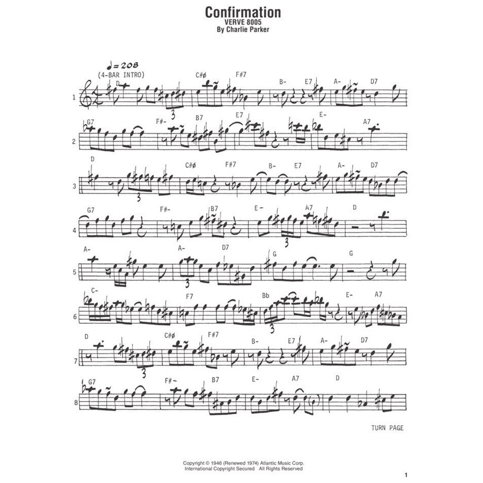 Hal Leonard Charlie Parker Omnibook Eb-Edition 3