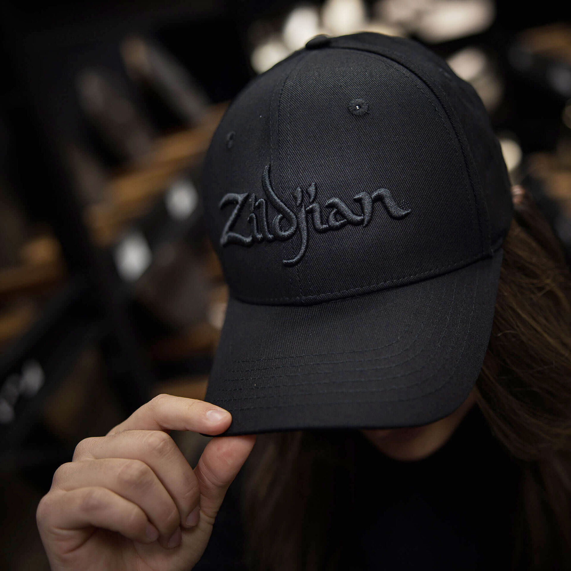 Zildjian Blackout Stretch Fit Hat M/L black 6