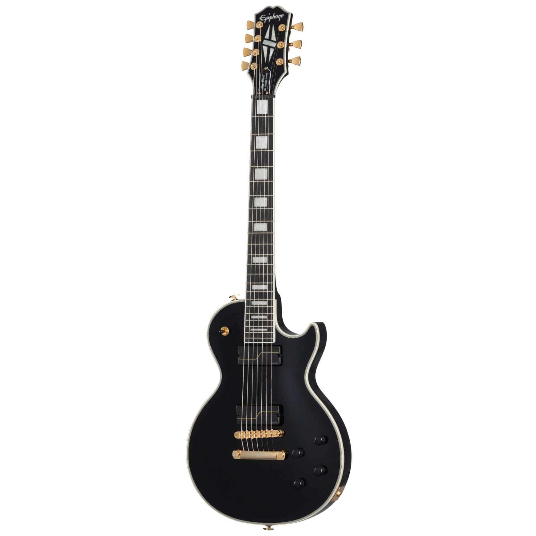 Image of Epiphone les paul custom matt heafy 7 string gh eb 10028384 0