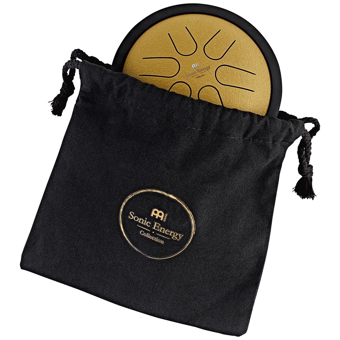 Meinl Sonic Energy - Meinl Sonic Energy MSTD3G - Mini Steel Tongue Drum, Gold, B Major - 3