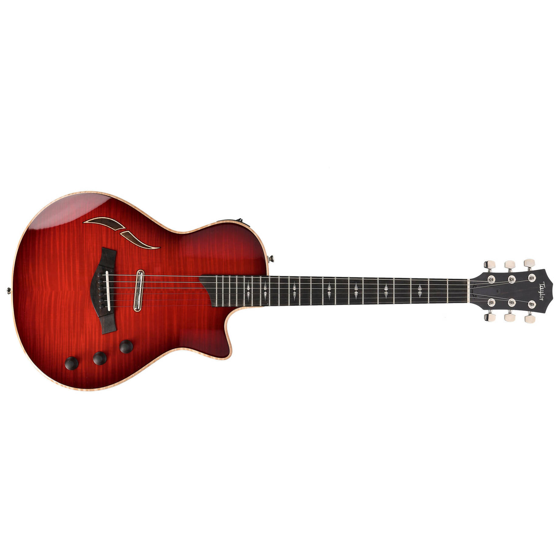 Taylor T5z Pro Cayenne Red Armrest 1