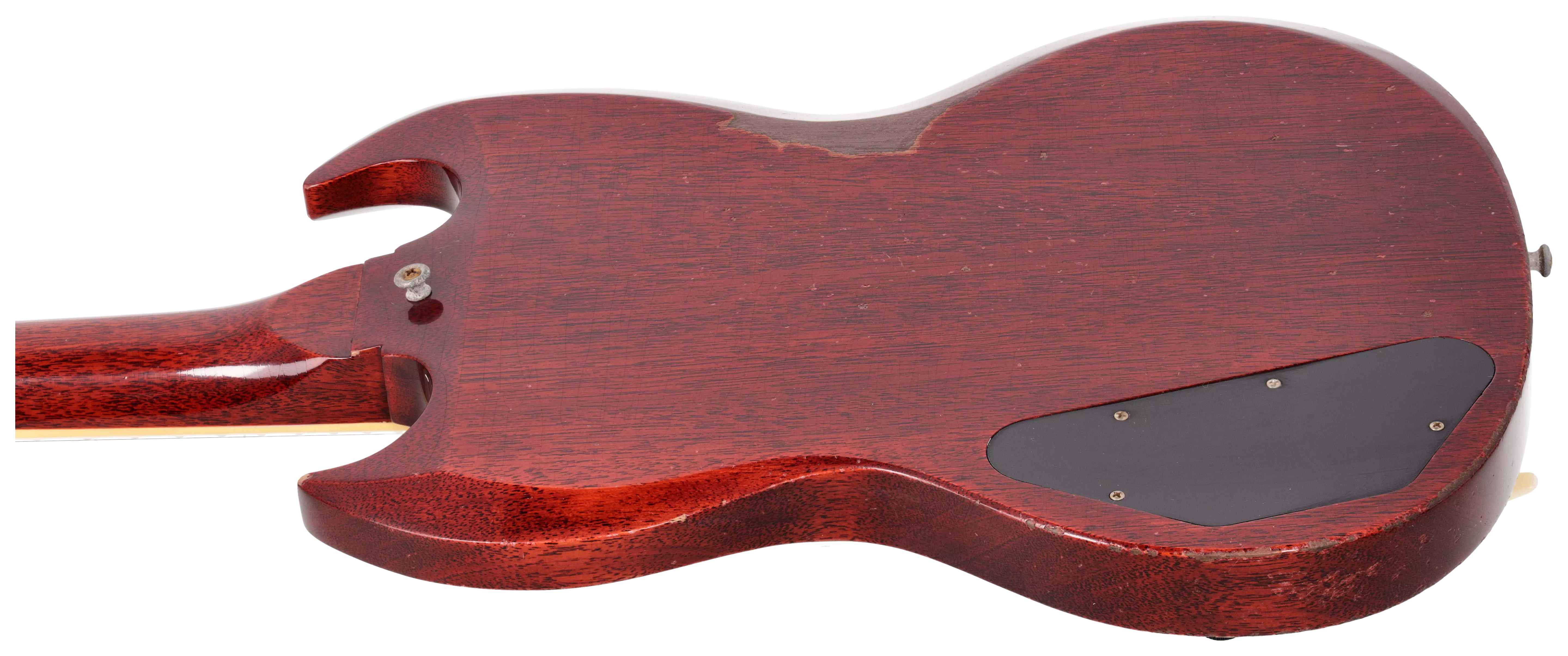 Gibson 64 SG Standard Cherry Long Maestro Heavy Aged Murphy Lab 8