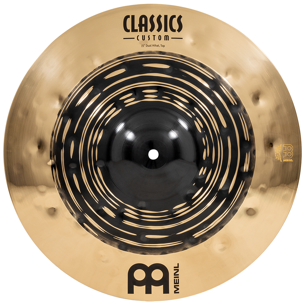 Meinl Cymbals - Meinl Cymbals CC15DUH - 15 Classics Custom Dual Hi-Hat - 4