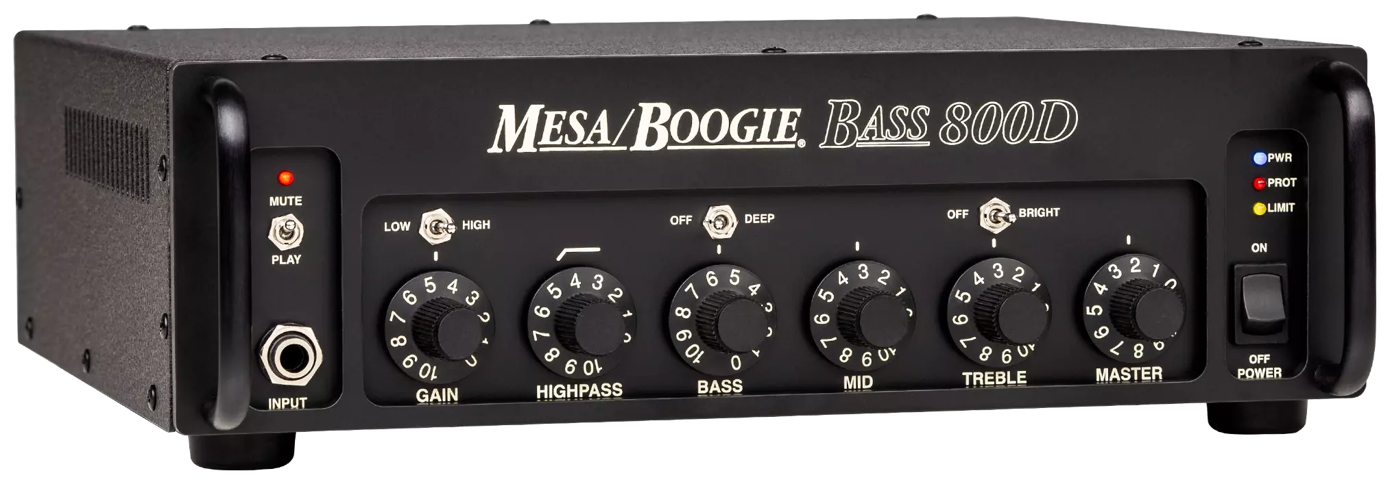 Mesa/Boogie Subway D-800 Bass Head Black Metal Enclosure 2