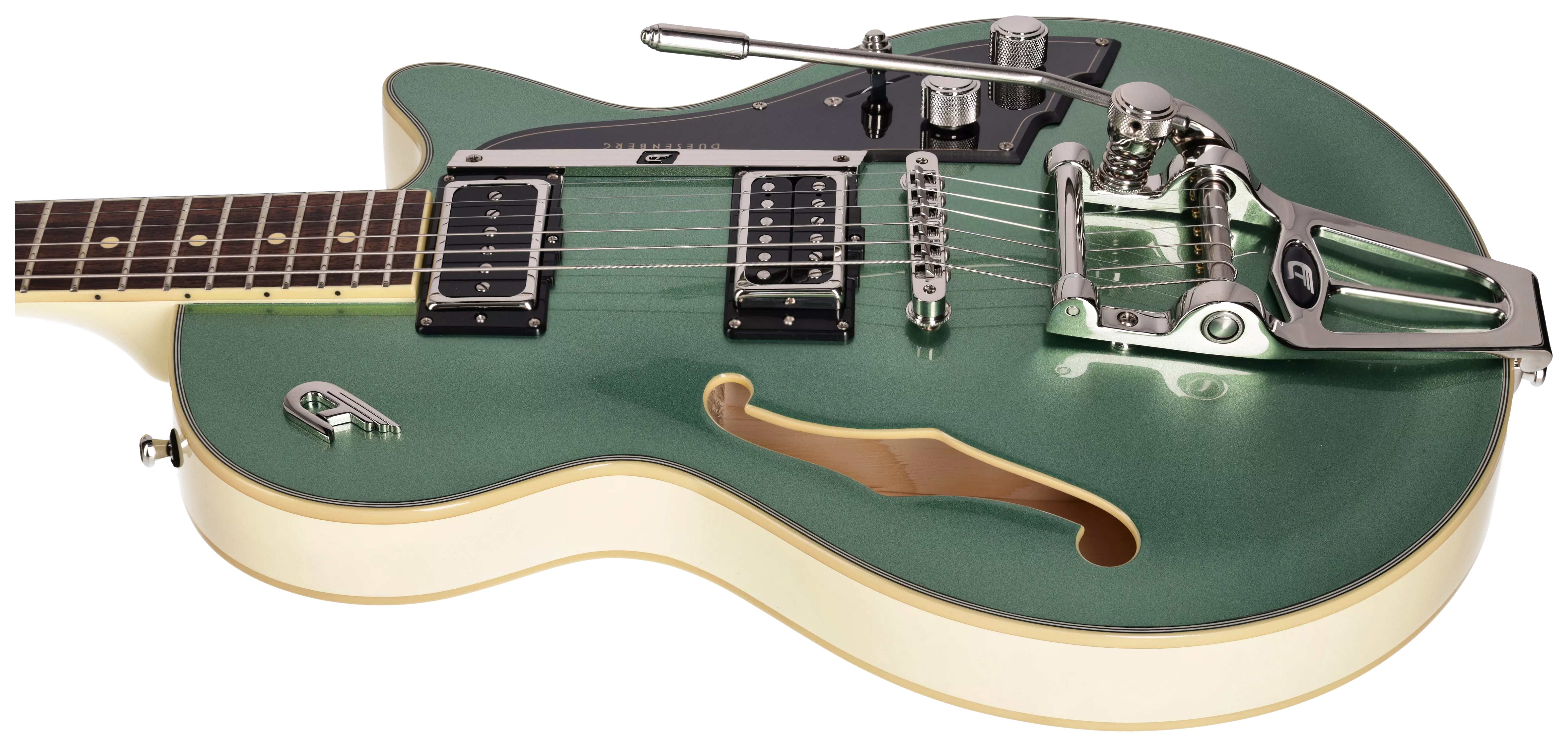 Duesenberg Duo-Tone Harbor Green & White 6