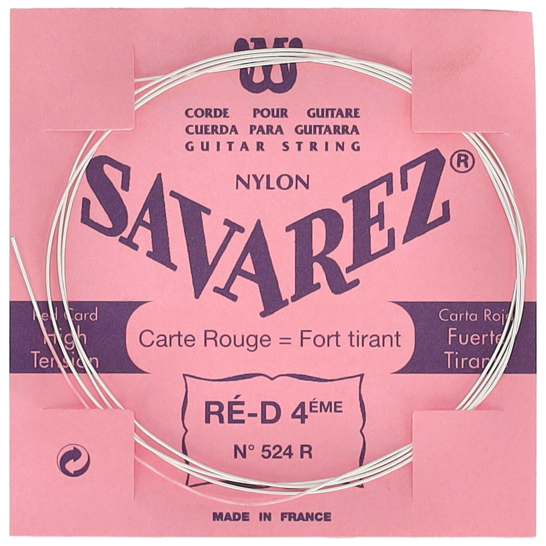 Savarez - Savarez 524 R Einzelsaite D4