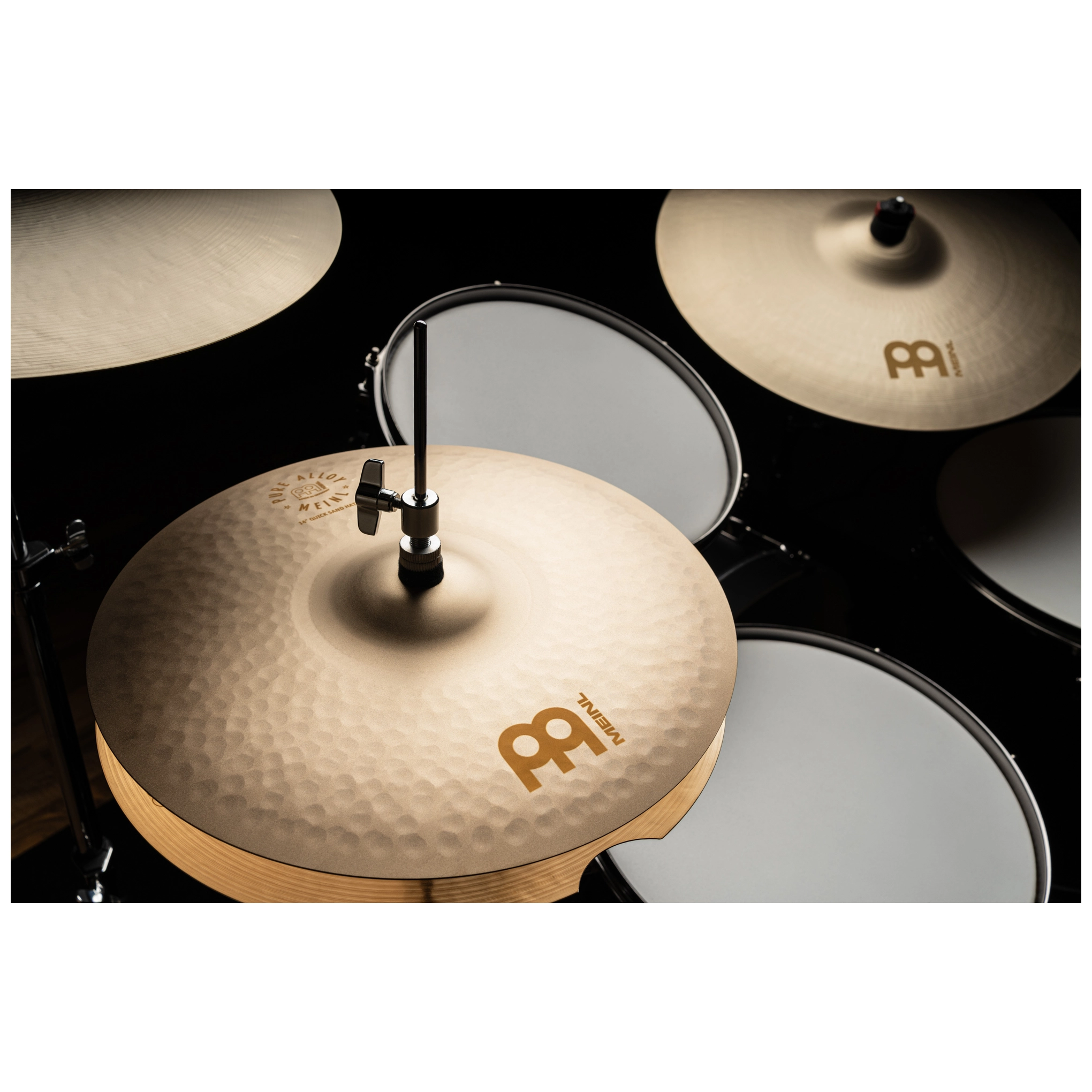 Meinl Cymbals PA14QSH 14" Pure Alloy Quick Sand Hat Benny Greb Signature 13