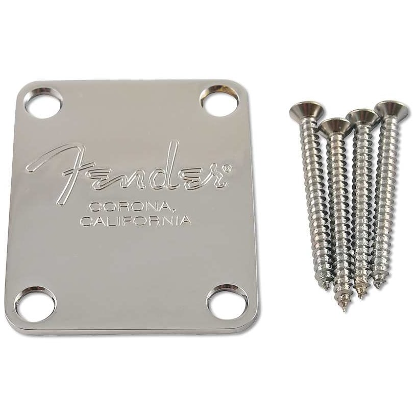 Fender - Fender Neck Plate American Series Basses 4 Bolt Chrome