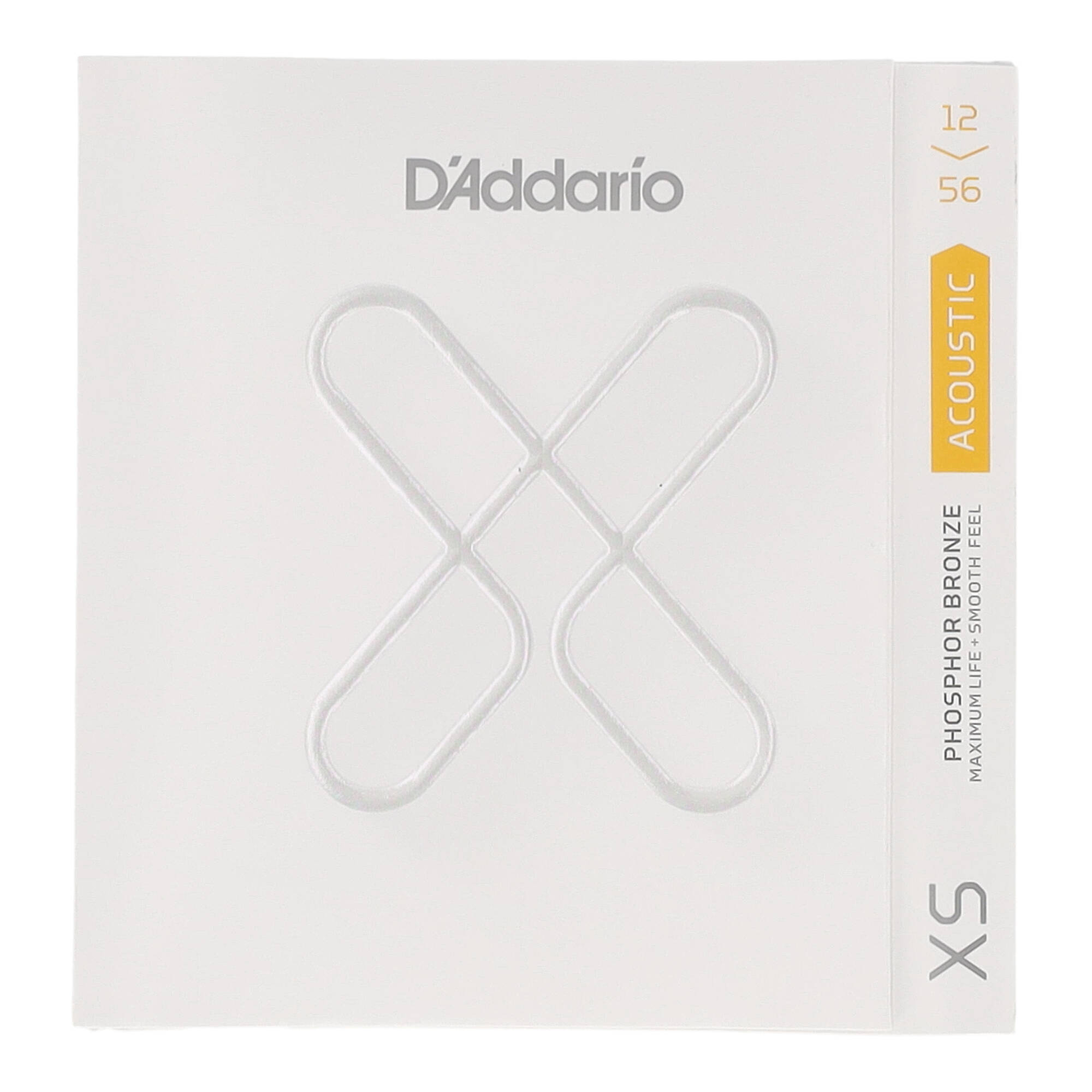 Image of Daddario xsapb1256  xs acoustic phosphor bronze light 012 056 1