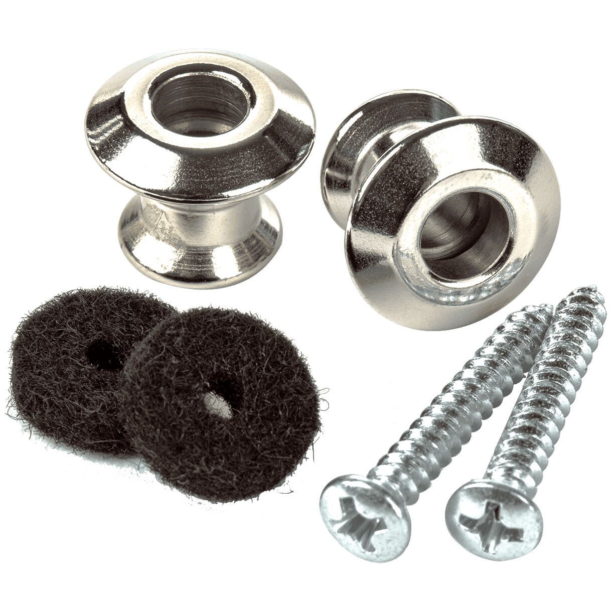 Dunlop Straplok Strap Button Set nickel