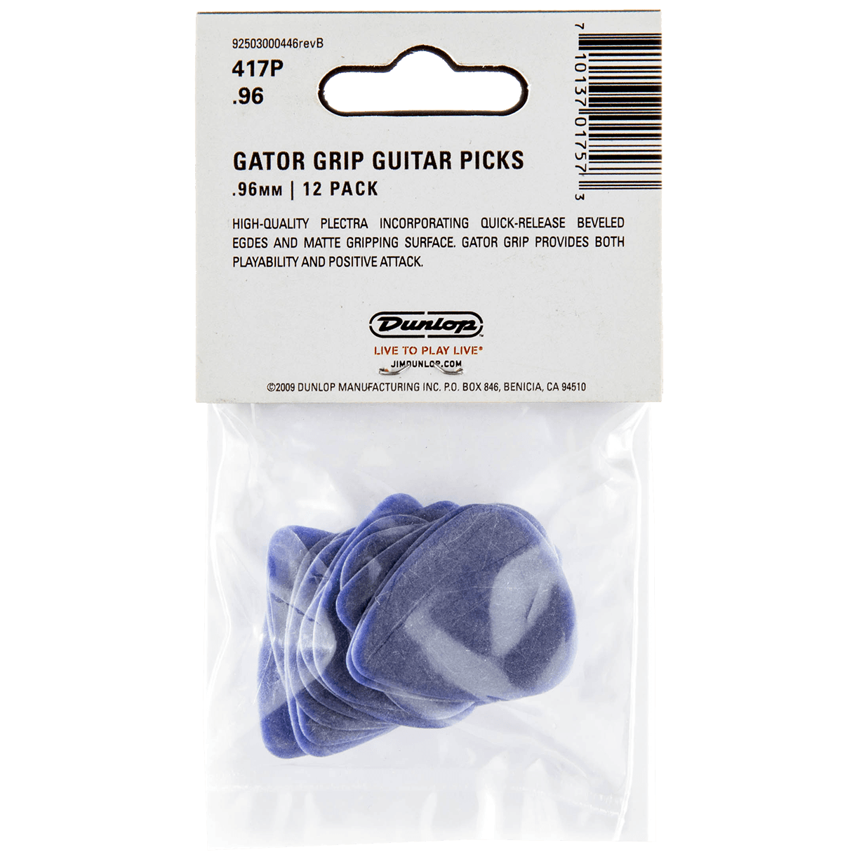 Dunlop Gator Grip 0.96 Player's Pack 12 Stück 1