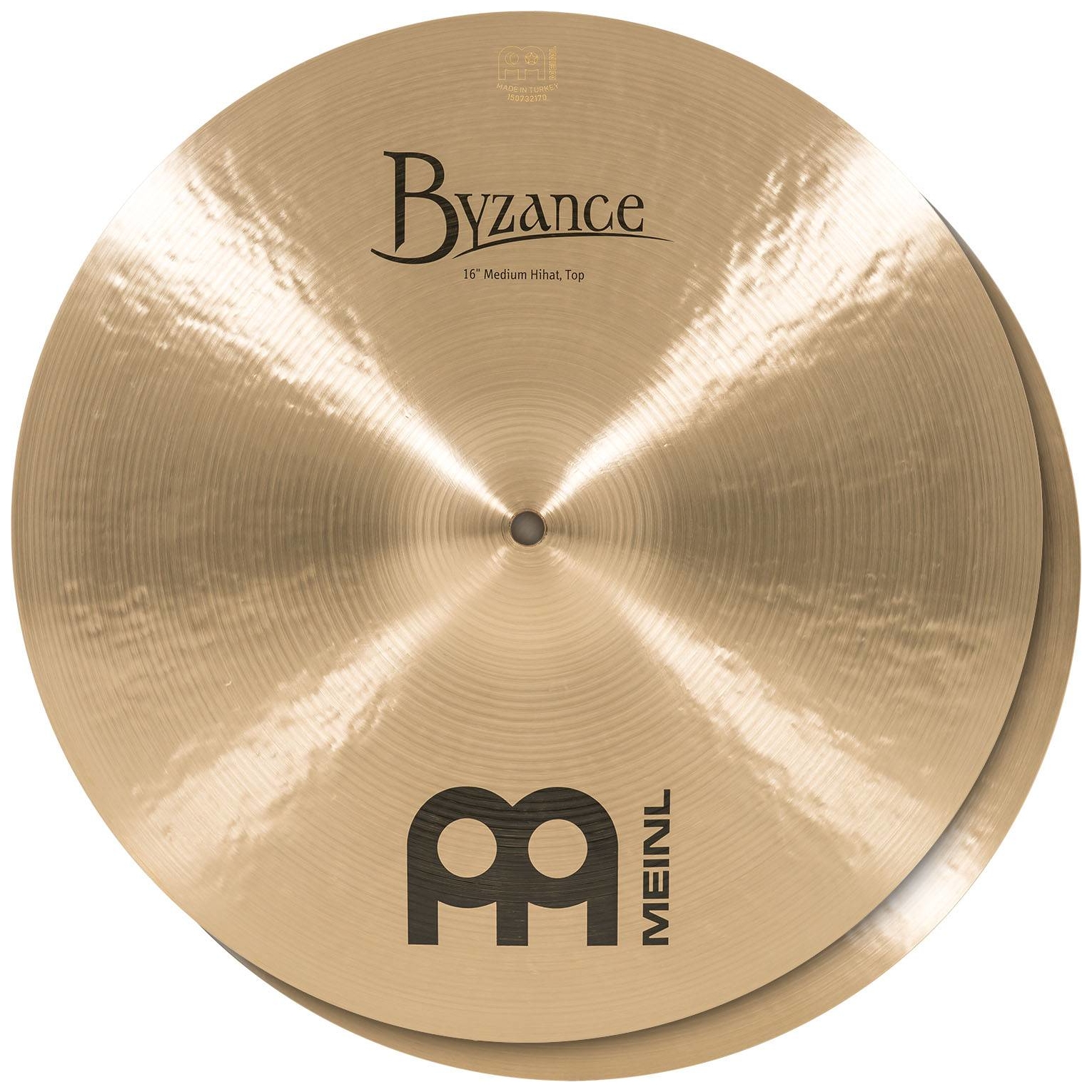 Meinl Cymbals - Meinl Cymbals B16MH - 16 Byzance Traditional Medium Hihat