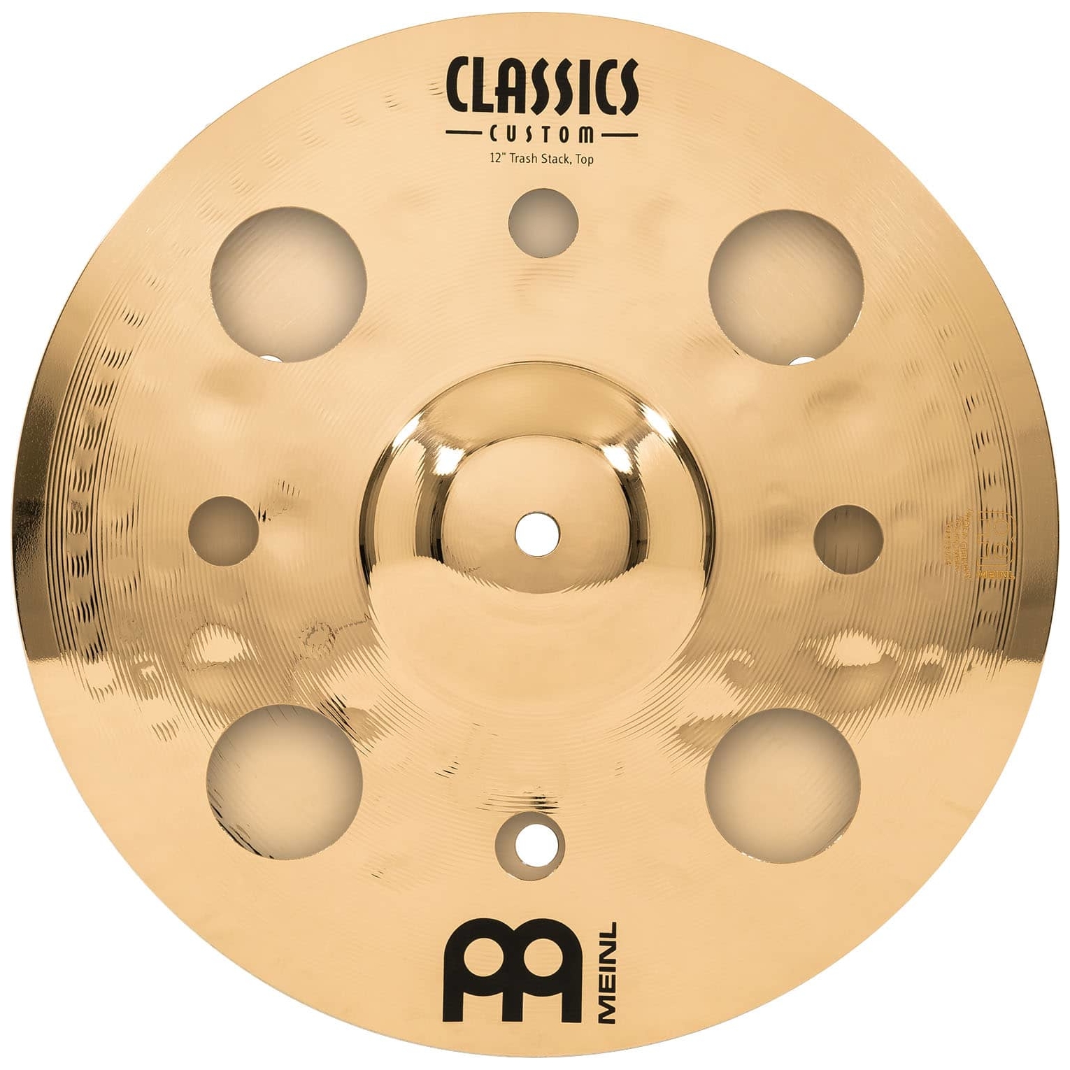 Meinl Cymbals - Meinl Cymbals CC-12STK - 12 Classics Custom Brilliant Trash Stack