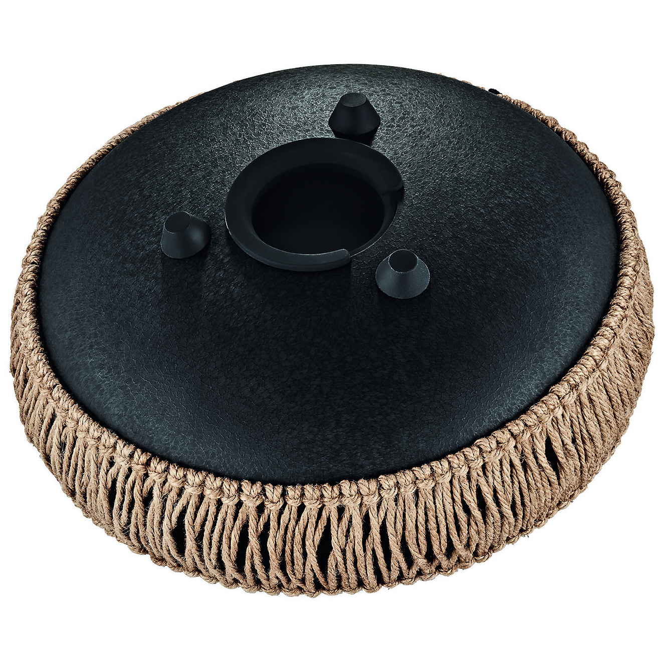 Meinl Sonic Energy MOSTD1BK - Medium Octave Steel Tongue Drum 10", H Moll, 8 Töne, 432 Hz, Schwarz 1