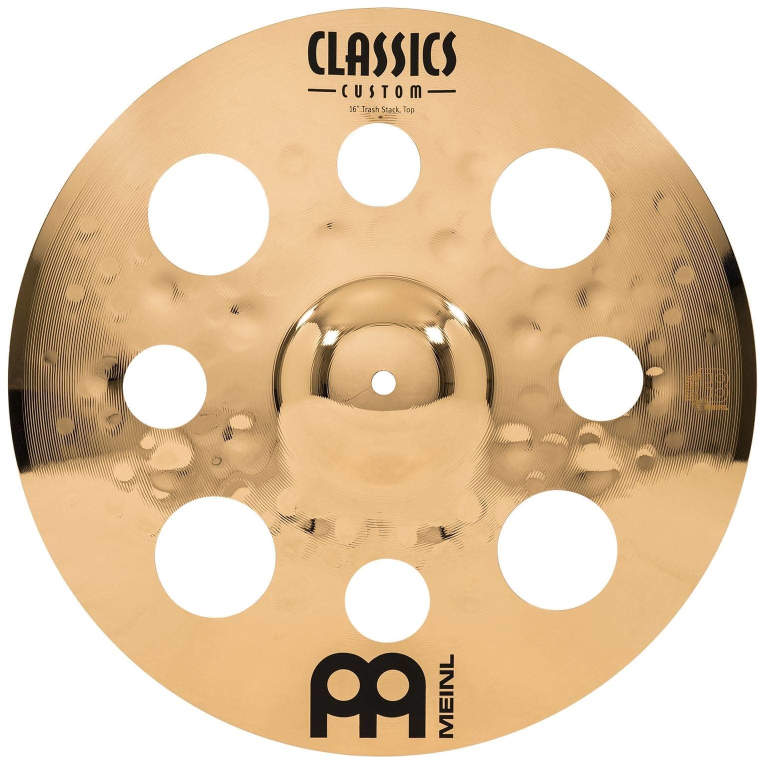 Meinl Cymbals - Meinl Cymbals CC-16STK - 16 Classics Custom Brilliant Trash Stack - 4