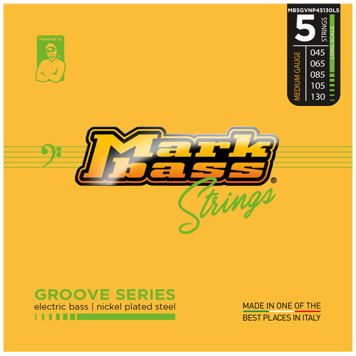 Markbass - Markbass 5s Groove Nickel Plated Steel Basssaiten 45-130