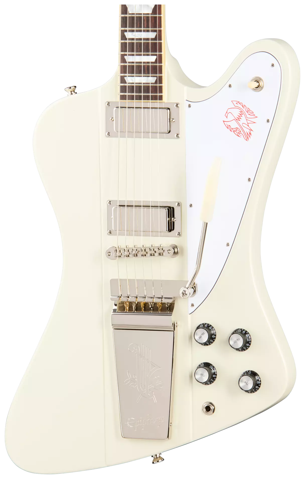Epiphone 1963 Firebird V Maestro Vibrola Reissue PW