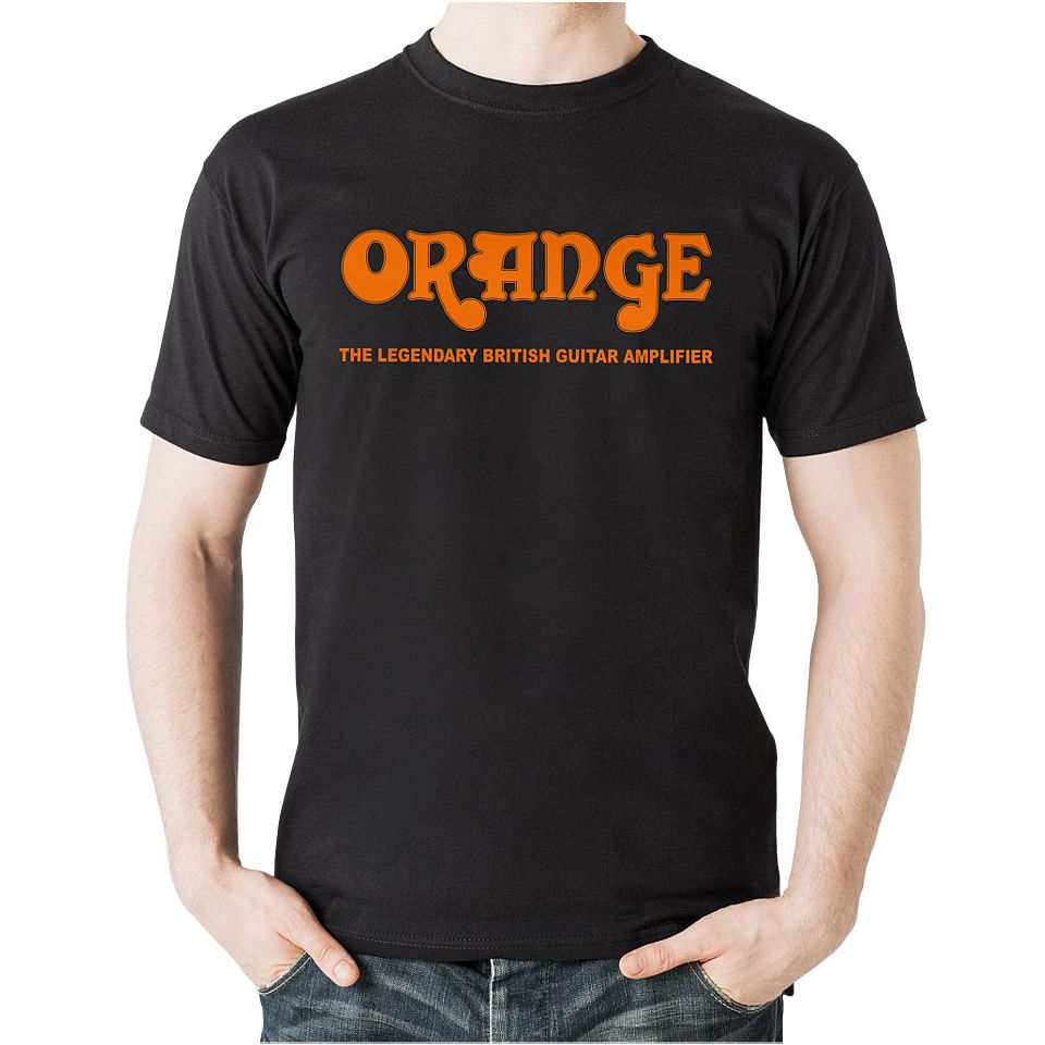 Orange T-Shirt BLK S