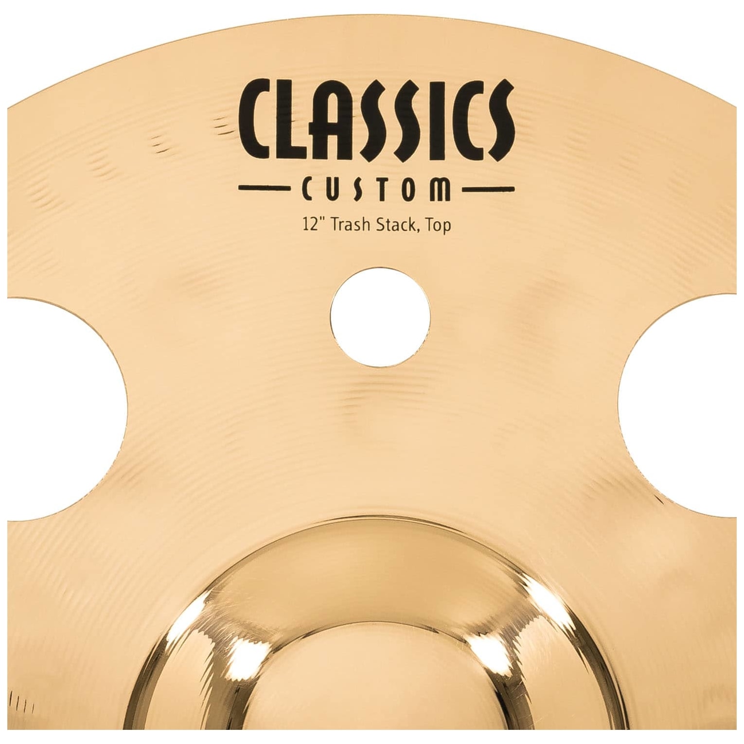 Meinl Cymbals - Meinl Cymbals CC-12STK - 12 Classics Custom Brilliant Trash Stack - 6
