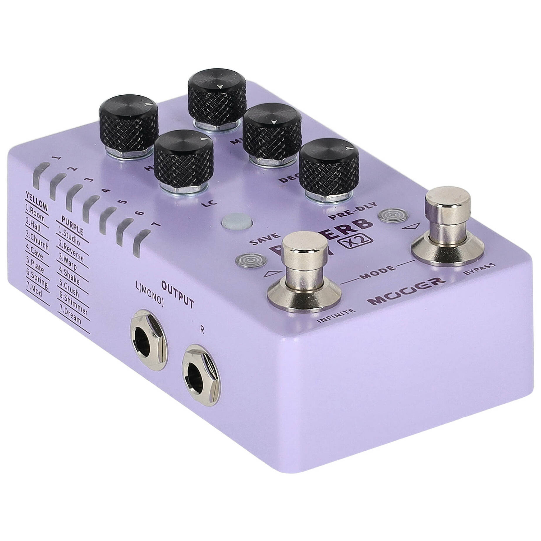Mooer R7 X2 Reverb 2