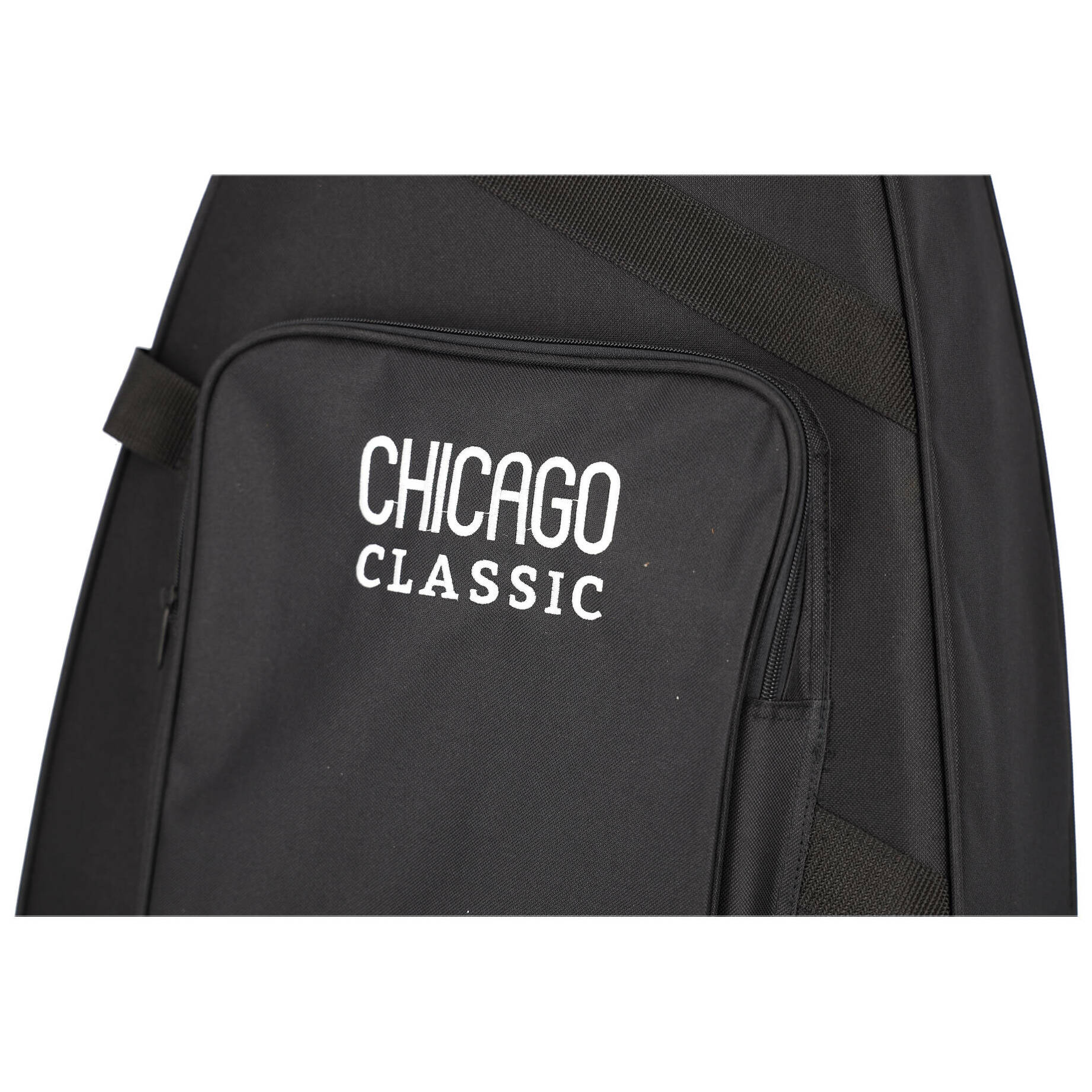 Chicago Classic Lightweight Koffer Klassikgitarre Schwarz 7