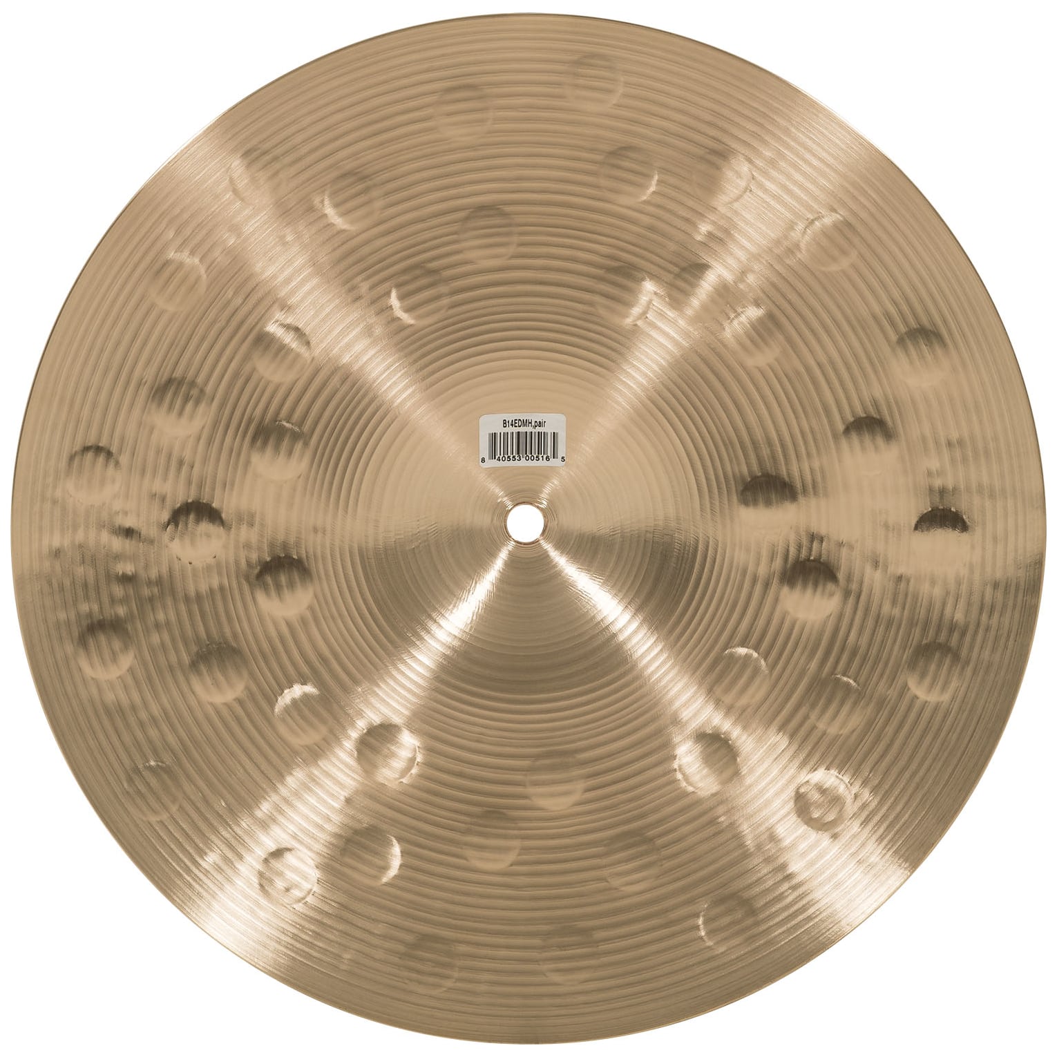 Image of Meinl cymbals b14edmh  14 byzance extra dry medium hihat 10014146 8