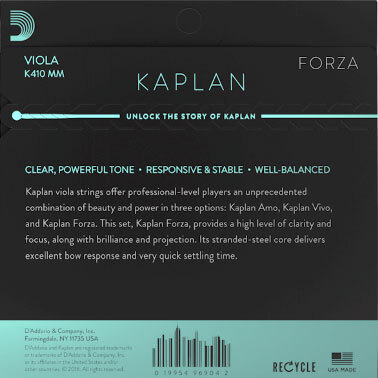 D’Addario Kaplan Forza K410 MM 1