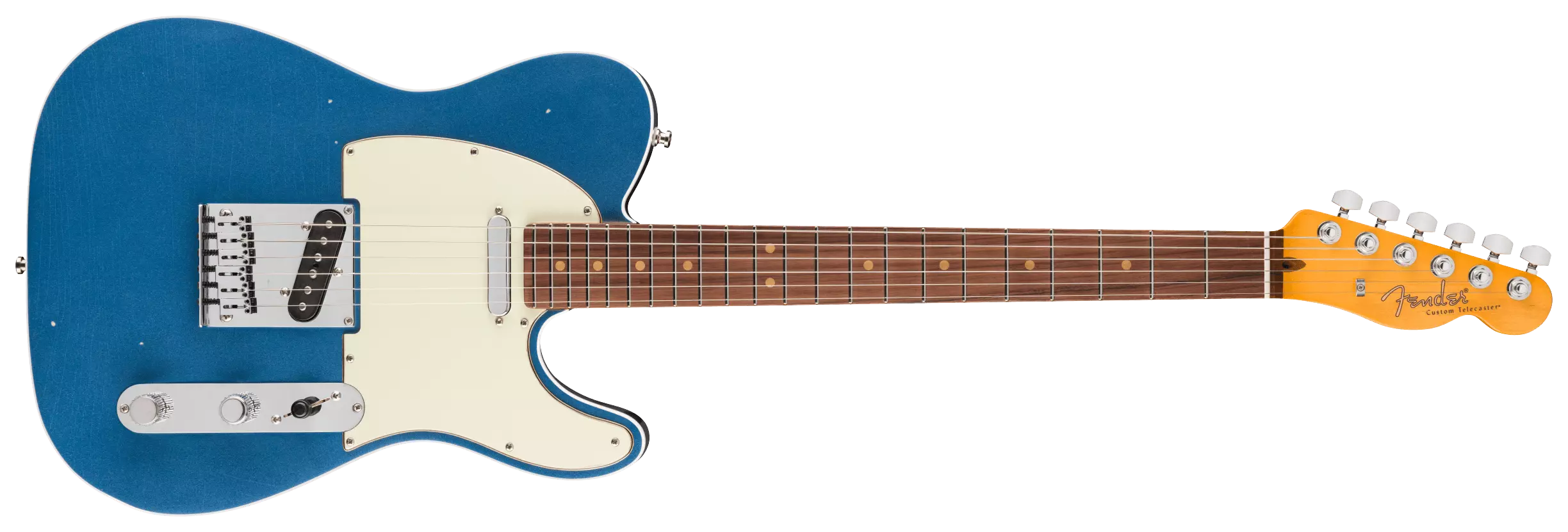 Fender American Ultra Luxe 60s Telecaster Custom RW LPB 5
