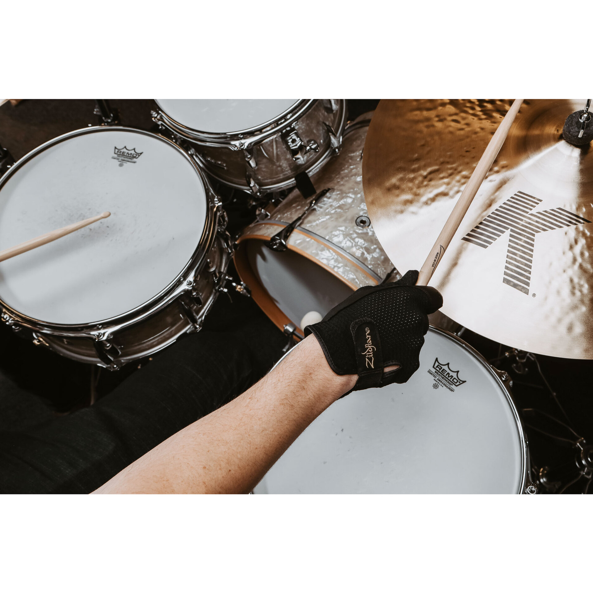Zildjian Touchscreen Drummer's Gloves S 4