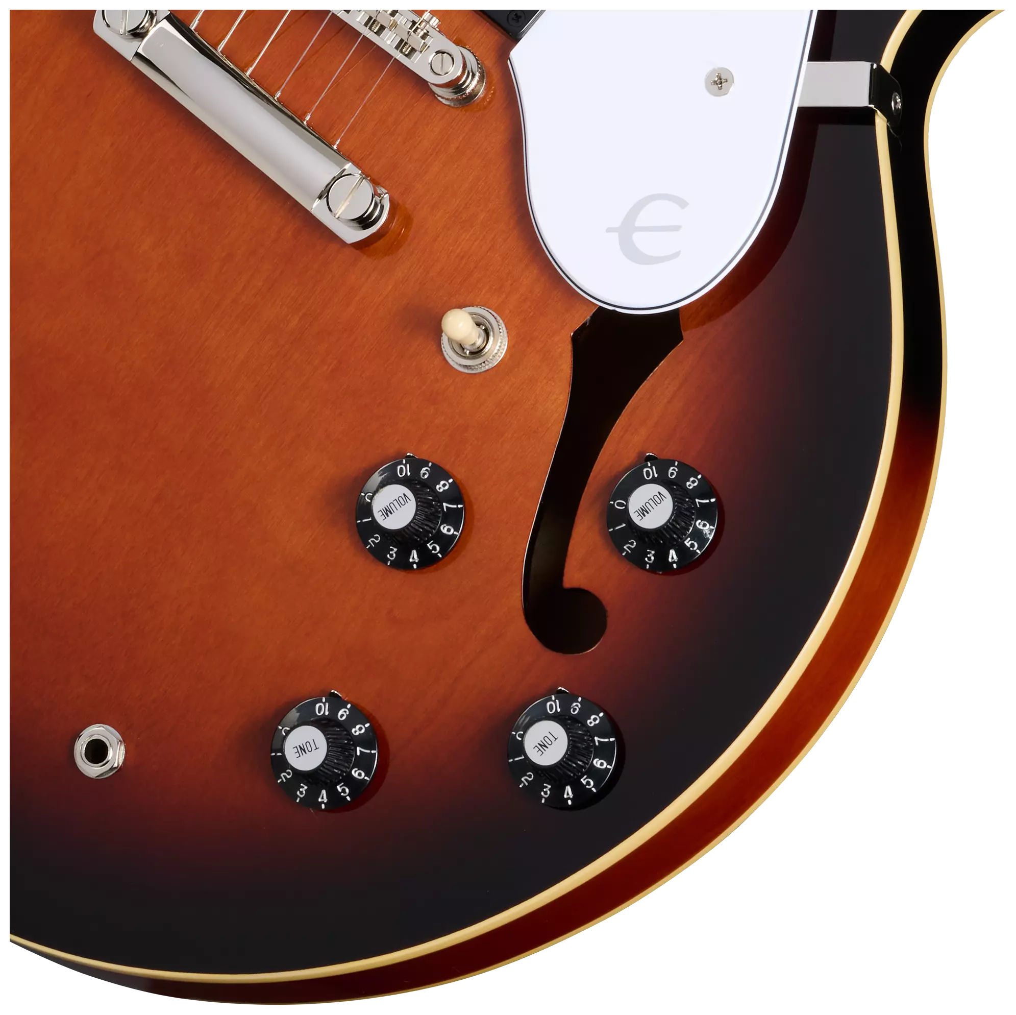 Epiphone Bonehead Riviera Dark Tobacco Burst 8