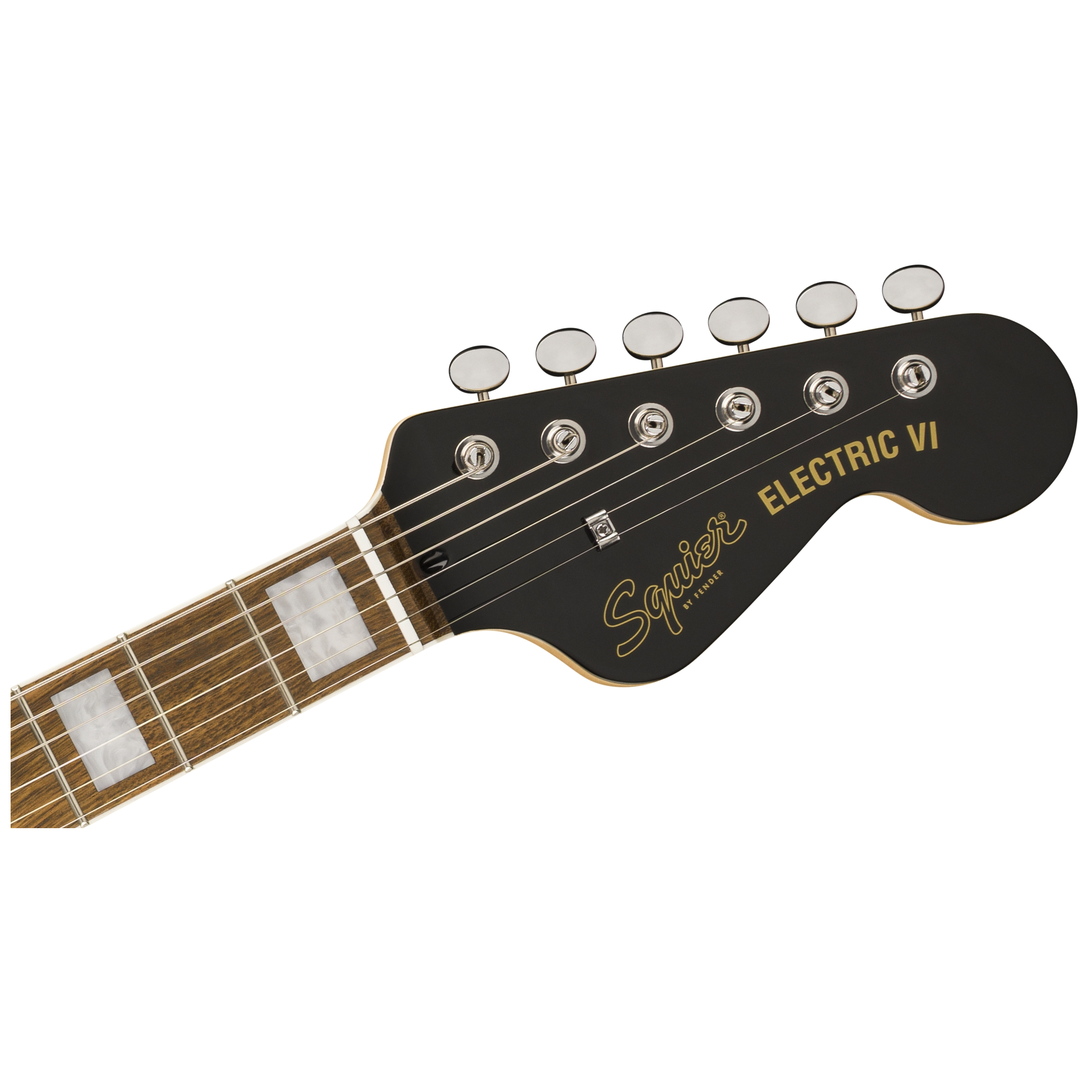 Squier by Fender Paranormal Electric VI LRL Parchment PG 3-Color Sunburst 4