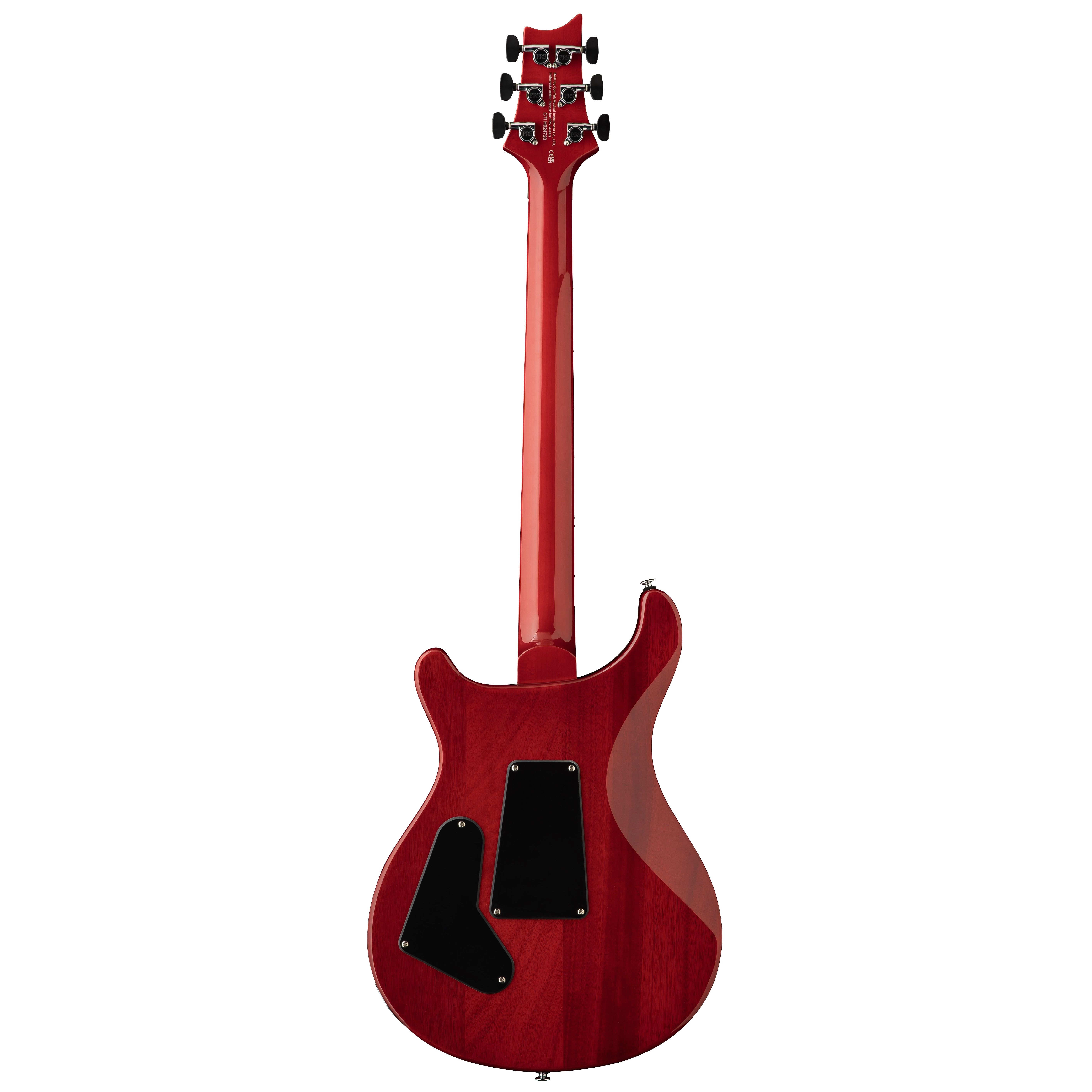 PRS SE Custom 24 Floyd Charcoal Cherry Burst 1