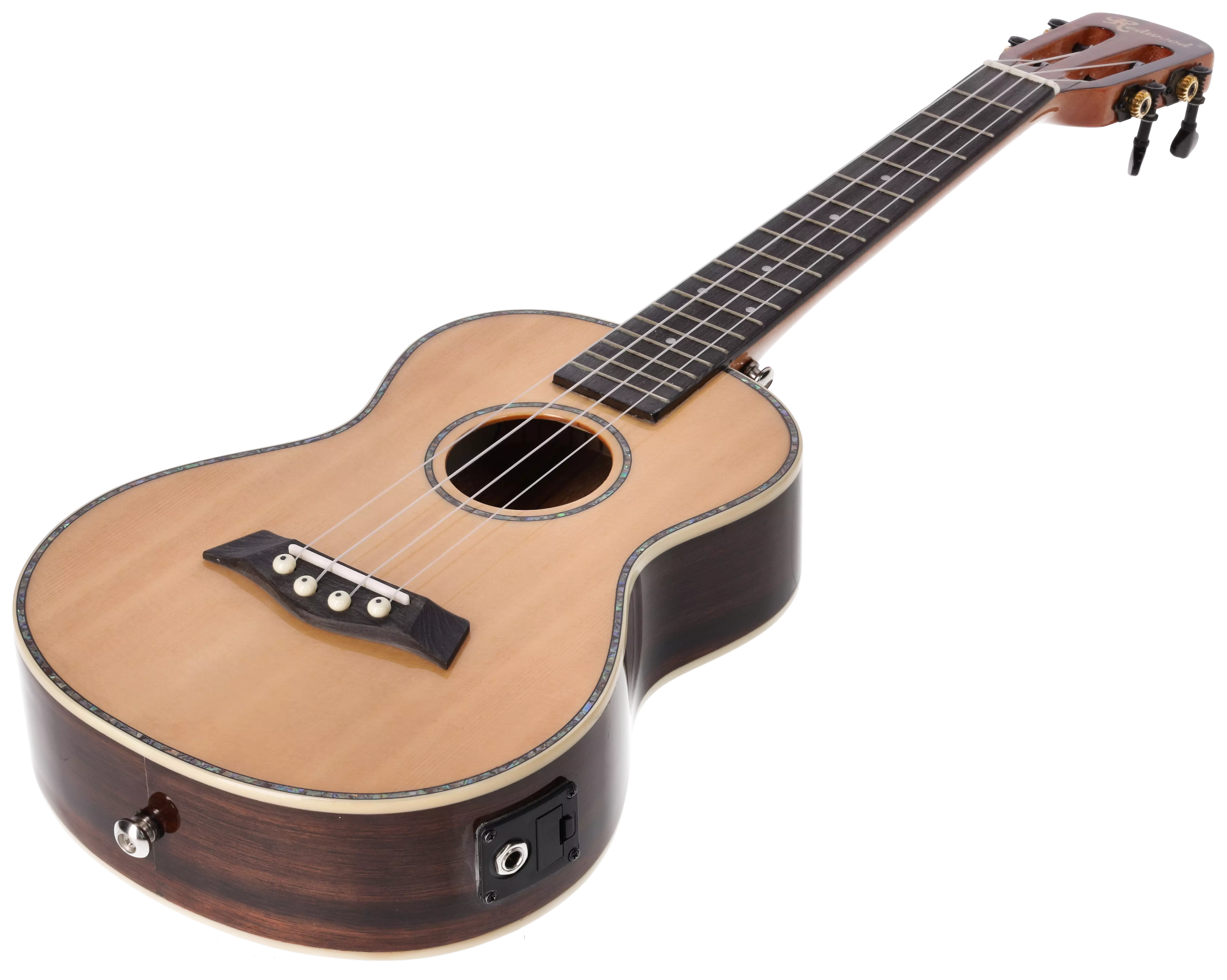 Redwood Halo-Halo Tenor Ukulele Solid Top Gloss + Pickup 3