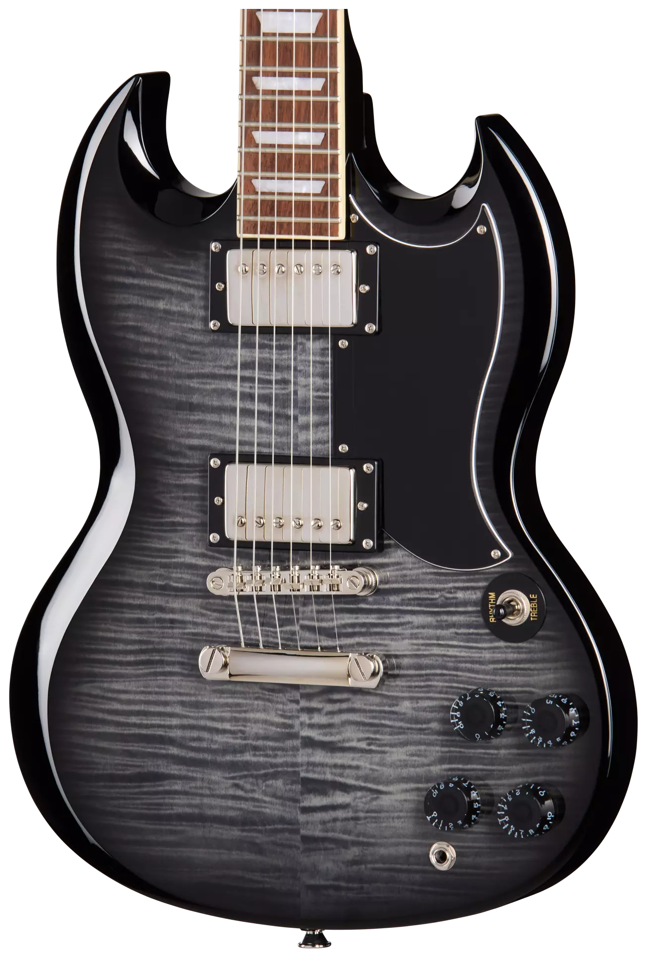 Epiphone SG Tribute Plus Ebony Burst