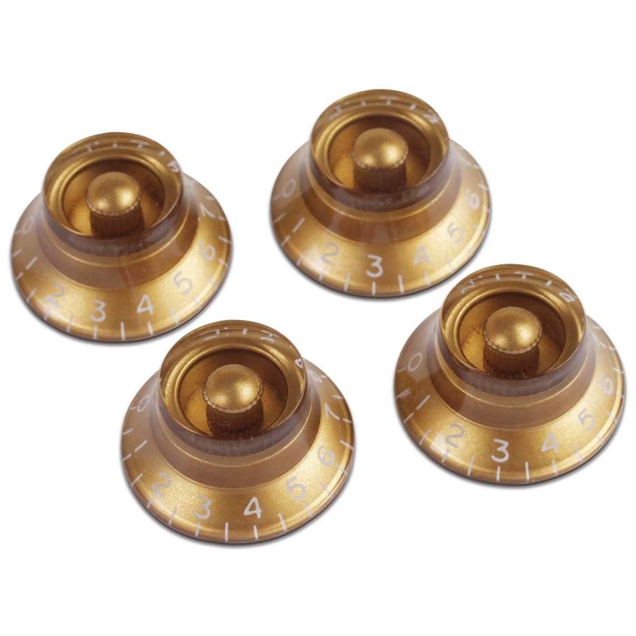 Gibson - Gibson Top Hat Knobs Viererpack - Gold