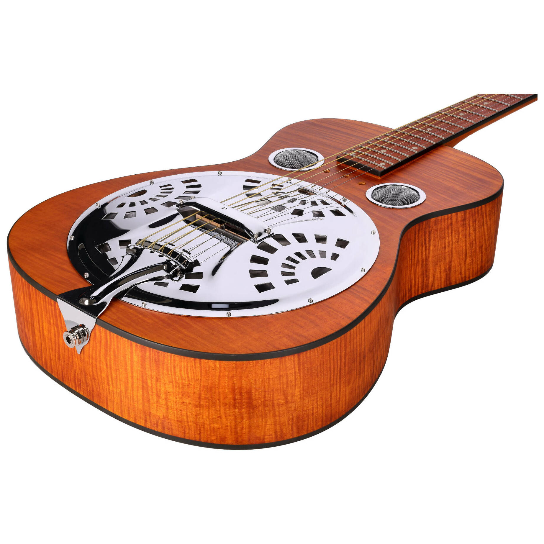 Dobro Hound Dog Round Neck Deluxe 8