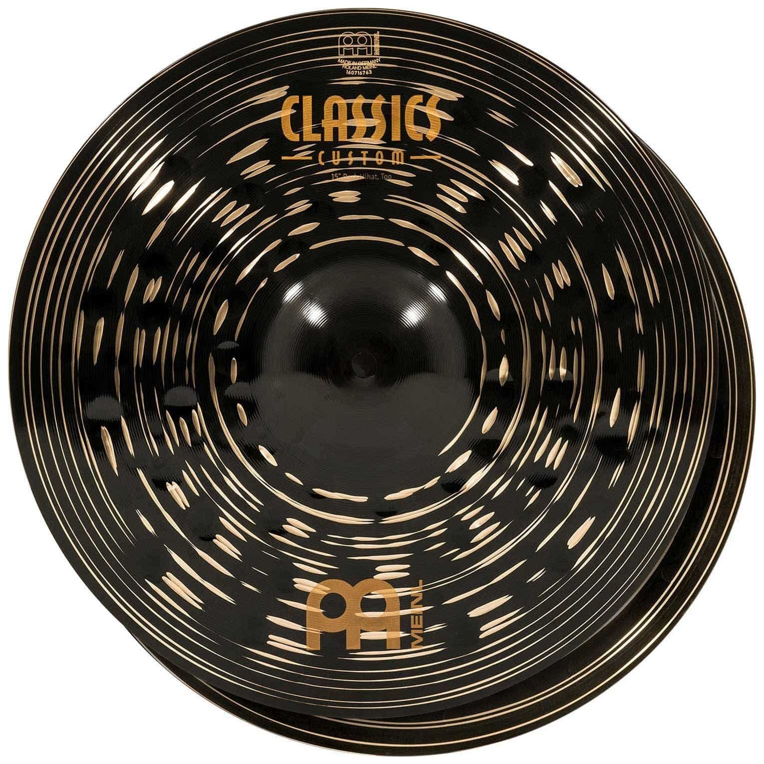 Meinl Cymbals - Meinl Cymbals CC15DAH - 15 Classics Custom Dark Hihat