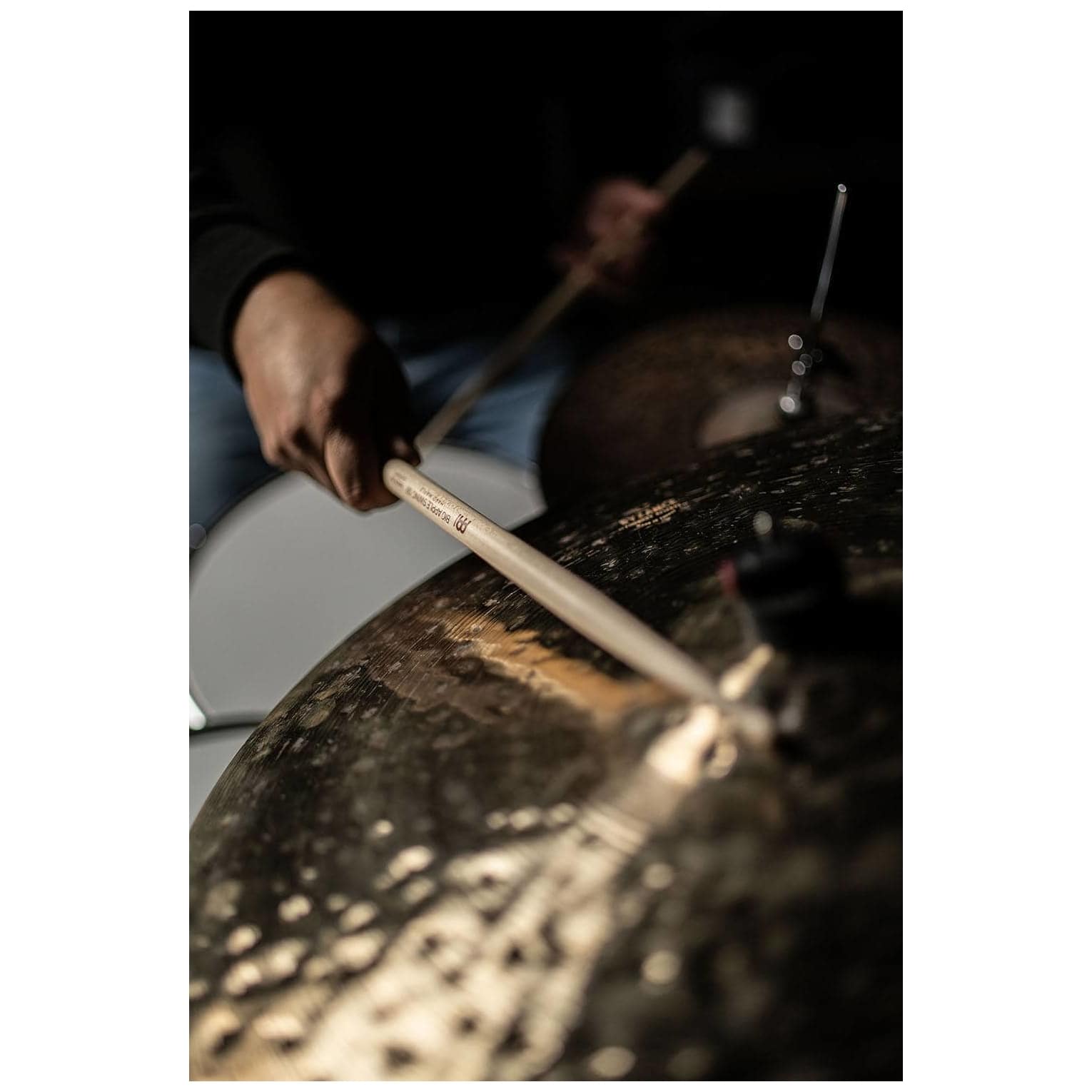 Meinl Stick Brush - Meinl Stick Brush SB124 - Big Apple Swing 5B Drumstick Hard Maple - 6