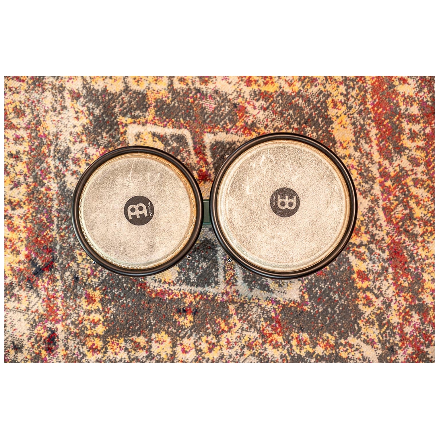 Meinl Percussion - Meinl Percussion HB50FG Journey Series Bongo, Forest Green - 8