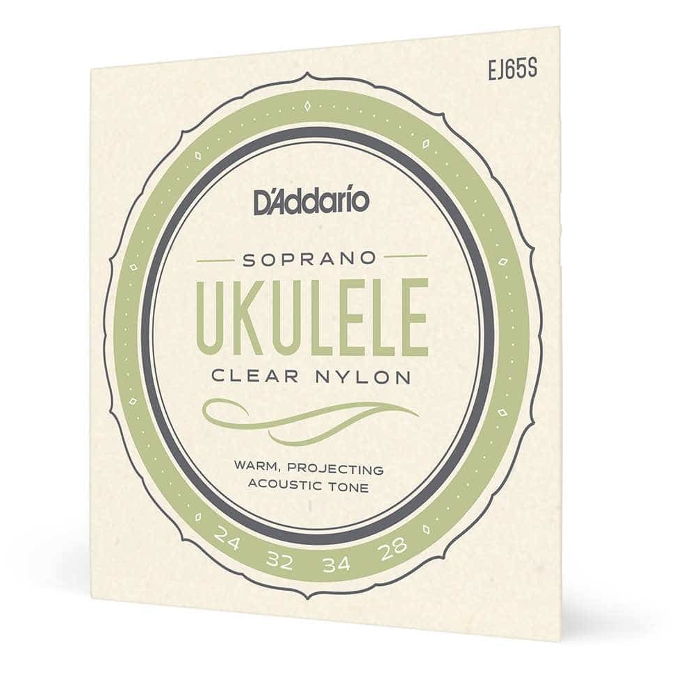 D’Addario - D’Addario EJ65S - Pro-Arté Ukulele Soprano Extruded Nylon 024-028 - 6