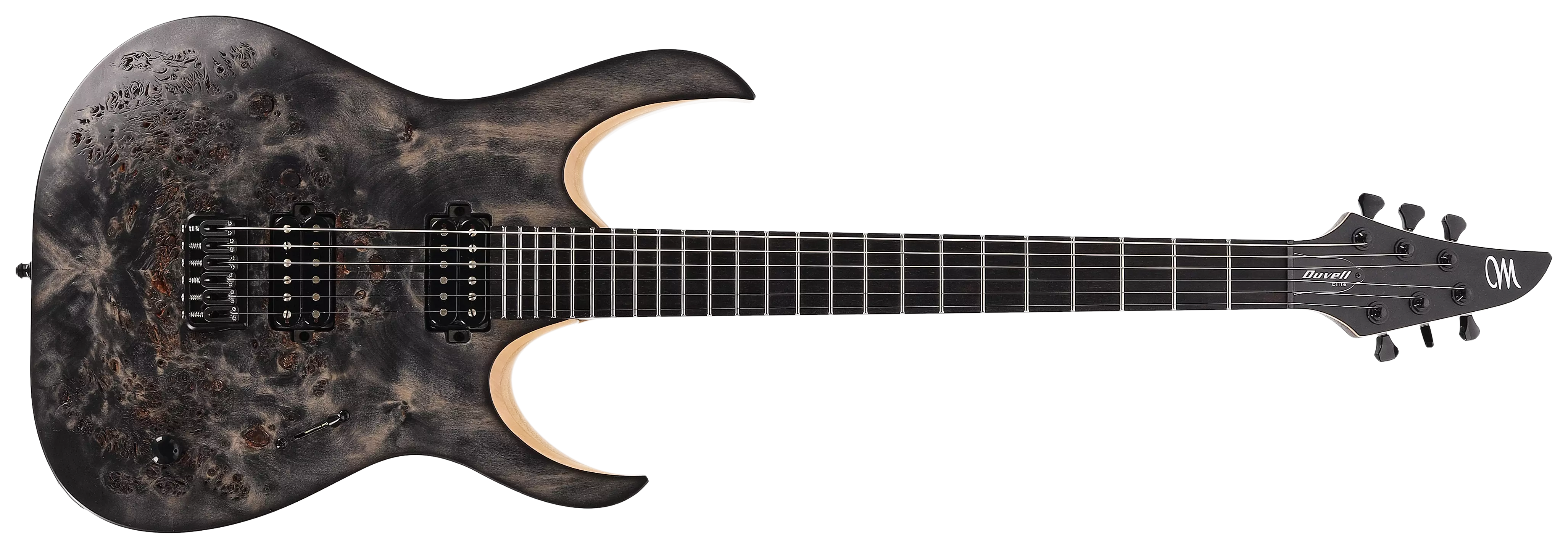 Mayones Duvell Elite 6 HT Trans Black #1 1