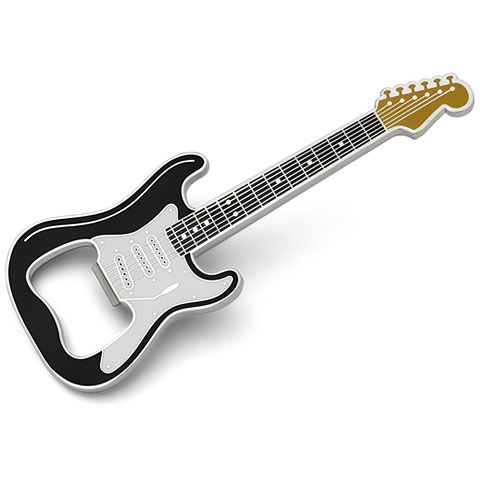  Bottle Opener - Strat Black